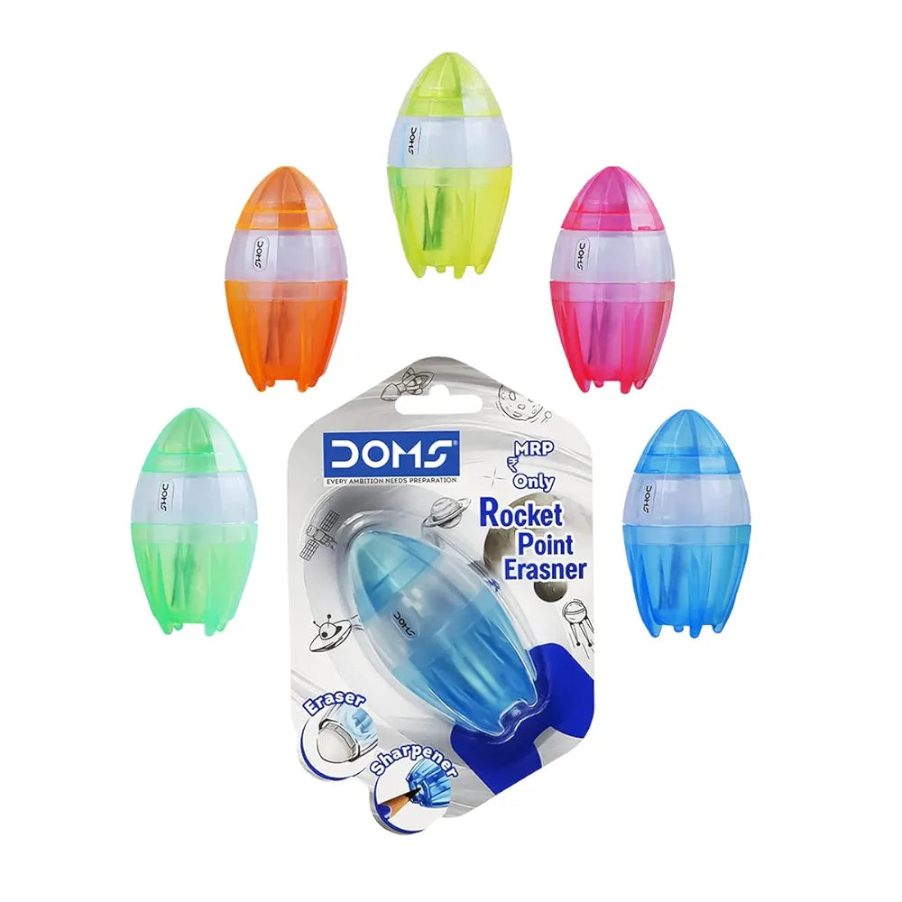 DOMS SHARPNER 8745 ROCKET POINT ERASENER DOMS SHARPNER 8745 ROCKET POINT ERASENER